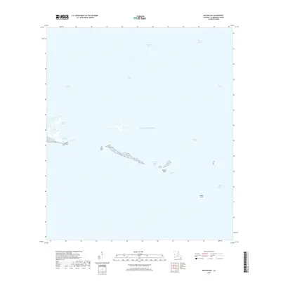 2018 Map of Bastian Bay, 2018 Print