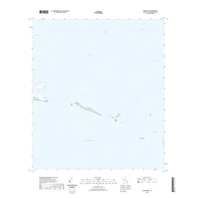 2020 Map of Bastian Bay, 2020 Print