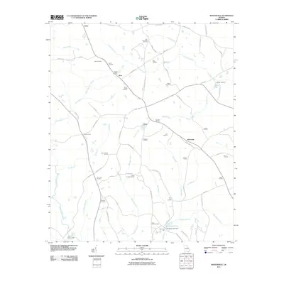 2011 Map of Bastonville, 2011 Print