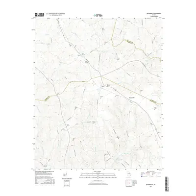 2017 Map of Bastonville, 2017 Print