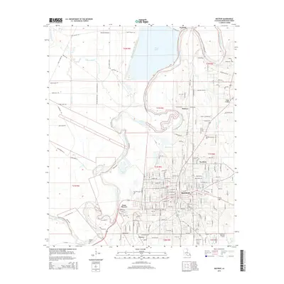 2015 Map of Bastrop, 2015 Print