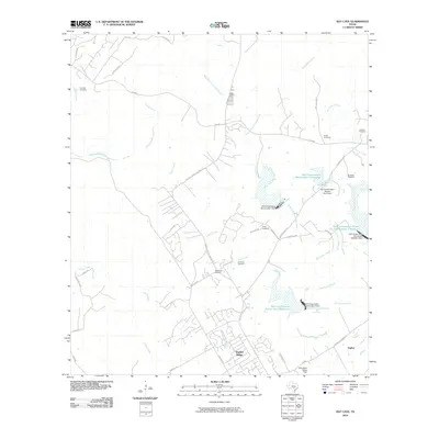 2010 Map of Bat Cave, 2010 Print