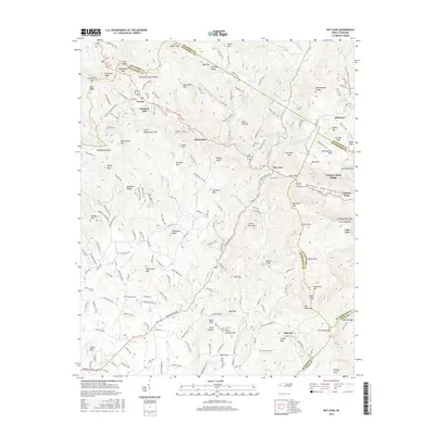 2016 Map of Bat Cave, 2016 Print