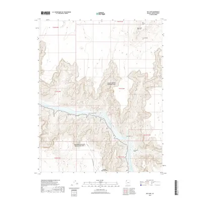 2018 Map of Bat Cave, 2018 Print