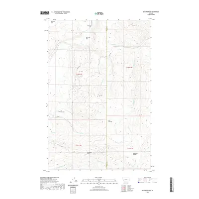 2020 Map of Bata Mountain, 2020 Print