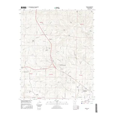 2017 Map of Batavia, 2017 Print
