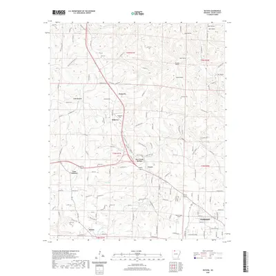 2020 Map of Batavia, 2020 Print