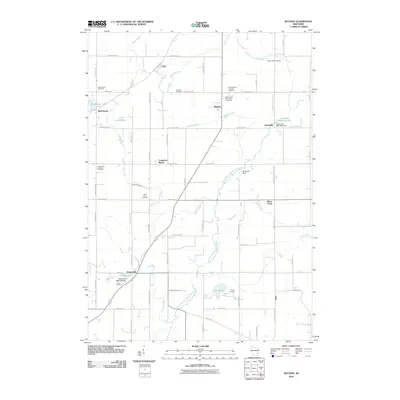2010 Map of Batavia, 2010 Print