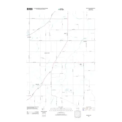 2013 Map of Batavia, 2013 Print