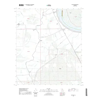 2018 Map of Batchelor, 2018 Print