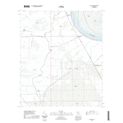 2020 Map of Batchelor, 2020 Print