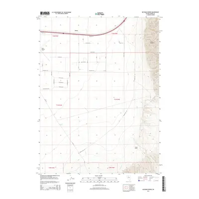 2014 Map of Bateman Spring, 2014 Print