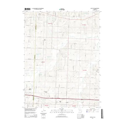 2014 Map of Bates City, 2014 Print