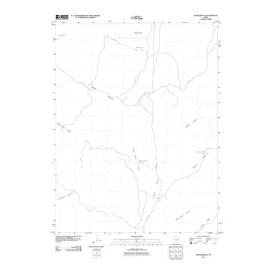 2011 Map of Bates Knolls, 2011 Print