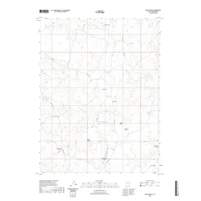 2020 Map of Bates Knolls, 2020 Print