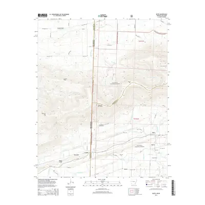 2014 Map of Bates, 2014 Print