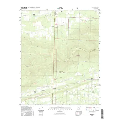2017 Map of Bates, 2017 Print