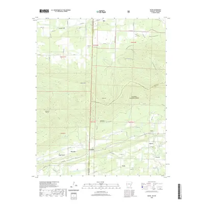 2020 Map of Bates, 2020 Print
