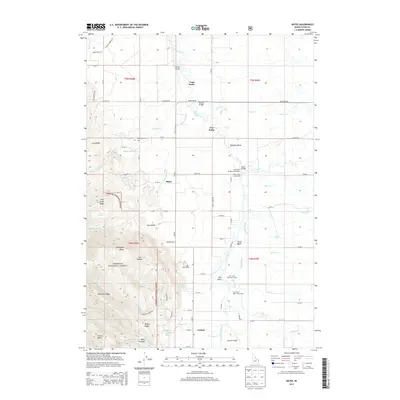 2013 Map of Bates, 2013 Print
