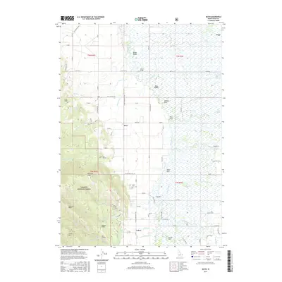 2017 Map of Bates, 2017 Print