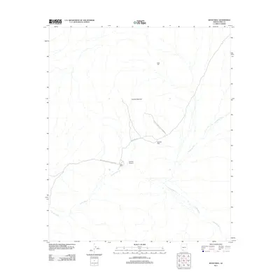 2011 Map of Bates Well, 2011 Print