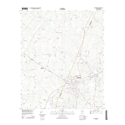 2014 Map of Batesburg, 2014 Print