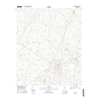 2017 Map of Batesburg, 2017 Print