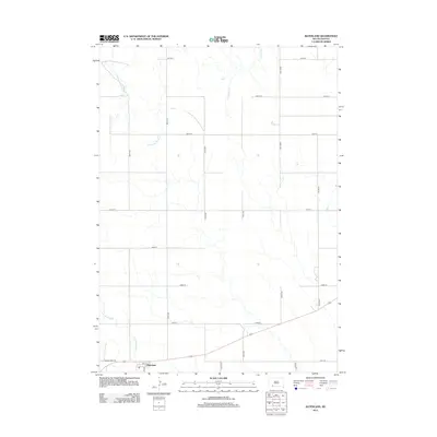 2012 Map of Batesland, 2012 Print