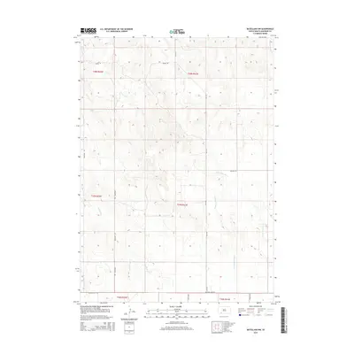 2015 Map of Batesland NW, 2015 Print