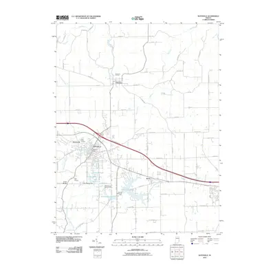 2010 Map of Batesville, 2010 Print