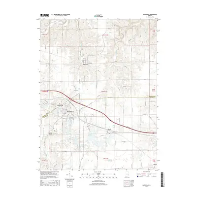 2016 Map of Batesville, 2016 Print