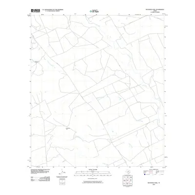 2010 Map of Batesville Hill, 2010 Print
