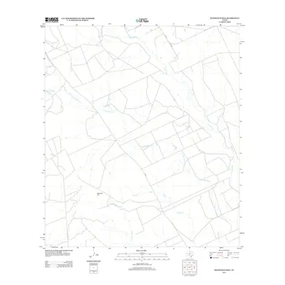 2013 Map of Batesville Hill, 2013 Print