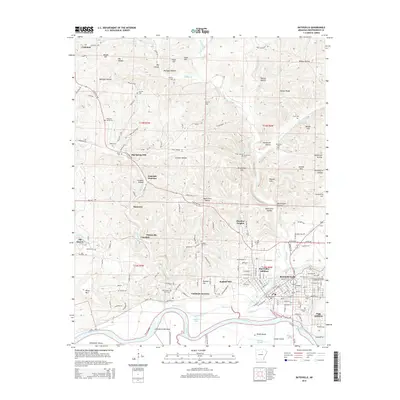 2014 Map of Batesville, 2014 Print