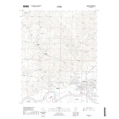 2020 Map of Batesville, 2020 Print