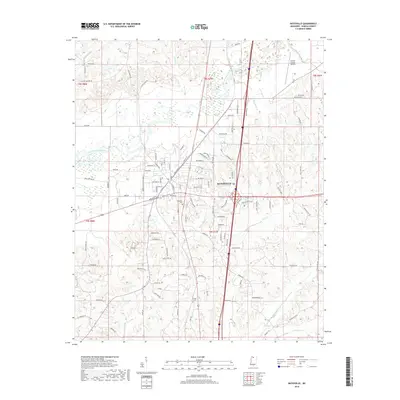 2018 Map of Batesville, 2018 Print