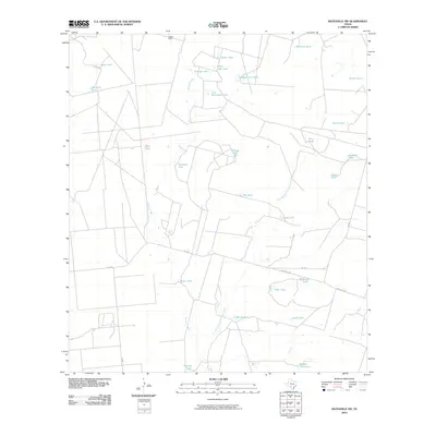 2010 Map of Batesville SW, 2010 Print