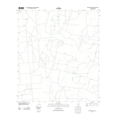 2013 Map of Batesville SW, 2013 Print