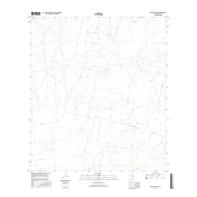 2016 Map of Batesville SW, 2016 Print