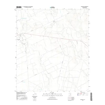2016 Map of Batesville, 2016 Print