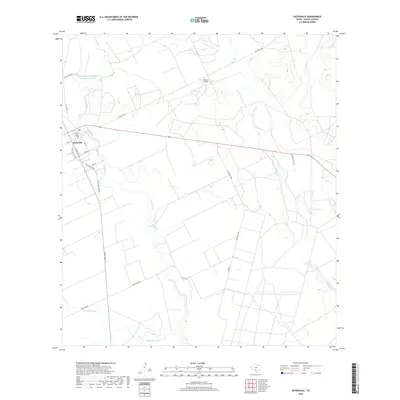 2019 Map of Batesville, 2019 Print