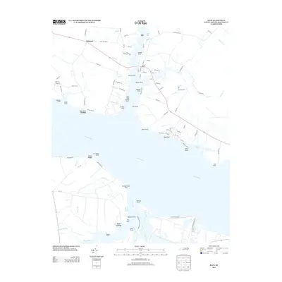 2013 Map of Bath, 2013 Print