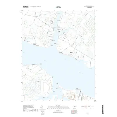 2019 Map of Bath, 2019 Print