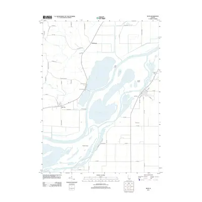 2012 Map of Bath, 2012 Print
