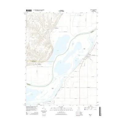 2015 Map of Bath, 2015 Print