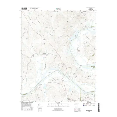 2016 Map of Bath Springs, 2016 Print