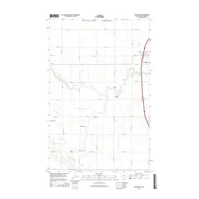2014 Map of Bathgate NE, 2014 Print
