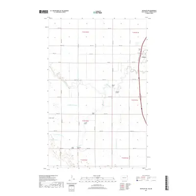 2017 Map of Bathgate NE, 2017 Print
