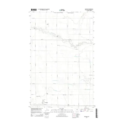 2014 Map of Bathgate, 2014 Print