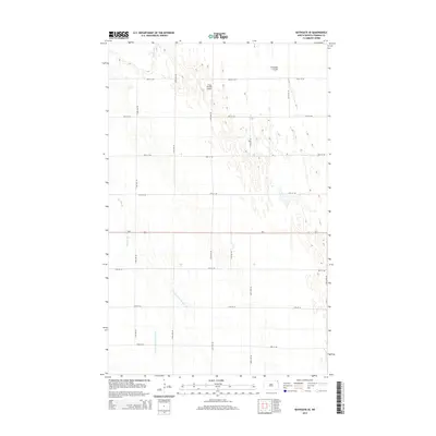 2014 Map of Bathgate SE, 2014 Print